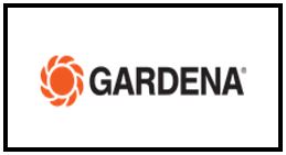 logo Gardena cortacésped, cortadora de cesped, segadora de cesped, corta césped